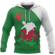 Wales Map Special Pullover Hoodie PL - Amaze Style™