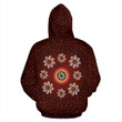 Flower Aboriginal All Over Hoodie NNK1449 - Amaze Style™