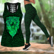 New zealand lion maori reggae tank top & leggings outfit for women - Amaze Style™-Apparel