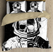 Premium Skull Astronaut Bedding - Amaze Style™-Bedding Set