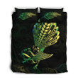 New zealand bedding set slight silver fern fantail bedding set green - Amaze Style™-Bedding