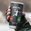 Premium Basketball Calling Personalized Stainless Steel Tumbler - Amaze Style™