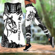 Love Horse Black Tatoo Combo Tank + Legging Pi31072003S2 - Amaze Style™-Apparel