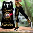 September-Queens Are Born In September Combo Tank Top + Legging DQB08082011S - Amaze Style™-Apparel