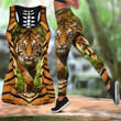 The Tiger Combo Tank Top + Legging DQB08202002 - Amaze Style™-Apparel