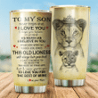 To My Son From Mom Stainless Steel Tumbler 20oz NDD10282003 - Amaze Style™-