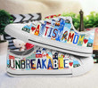 Autism Mom Unbreakable Low Top Shoes TA031315 - Amaze Style™-
