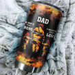 Fire Fighter Dad A Son First Hero a Daughter First Love Tumbler TA031913 - Amaze Style™-