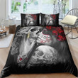 Couple Skull Love Gift Bedding Set TA0710201 - Amaze Style™-Quilt