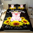 Love Pigs Bedding Set TA0720203 - Amaze Style™-Quilt