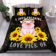 Love Pigs Bedding Set TA0720203 - Amaze Style™-Quilt