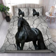 Black Horse Bedding Set HHT26062002 - Amaze Style™-Quilt