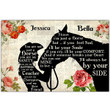 Girl and  Horse Custom Name 3D All Over Printed Poster Horizontal - Amaze Style™-Poster