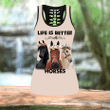 Life is Better with Horses Legging & Tank Top TNA12152005 - Amaze Style™-Apparel