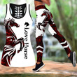 Horse Combo Legging + Tank Top 3D All Printed - Amaze Style™