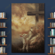 Jesus-Lion And Lamb Poster Vertical - Amaze Style™