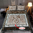 Deer Couple Customize Name Bedding Set NTN25012103 - Amaze Style™-Bedding Set