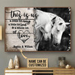 Love Horse Custom Name 3D All Over Printed Poster Horizontal - Amaze Style™-Poster