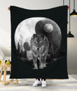 Wolf 3D All Over Printed Blanket - Amaze Style™