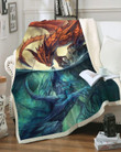 Couple Dragon 3D All Over Printed Blanket - Amaze Style™-blanket