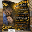 Dad And Daughter A Prayer For My Dad Jesus Family Faith Customized 3D All Overprinted Quilt 