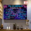 Native American Symbols Of Love When I Say I Love You More, I Don’t Mean I love You More Than You Love Me Native Pattern Purple Galaxy Customized 3D All Over Printed Canvas - 