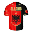 Albania Half & Half Customized 3D All Over Printed Baseball Shirt & Cap - AM Style Design