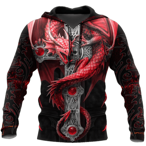 Dragon 3D Hoodie Shirt For Men And Women Hac090606S1