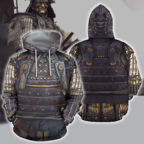 3D All Over Printed Samurai Armor Tops