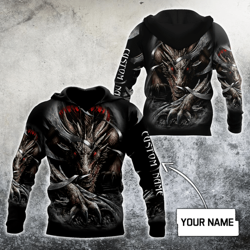 Custom Name Dragon 3D hoodie shirt for men and women MH15042102 - Amaze Style™