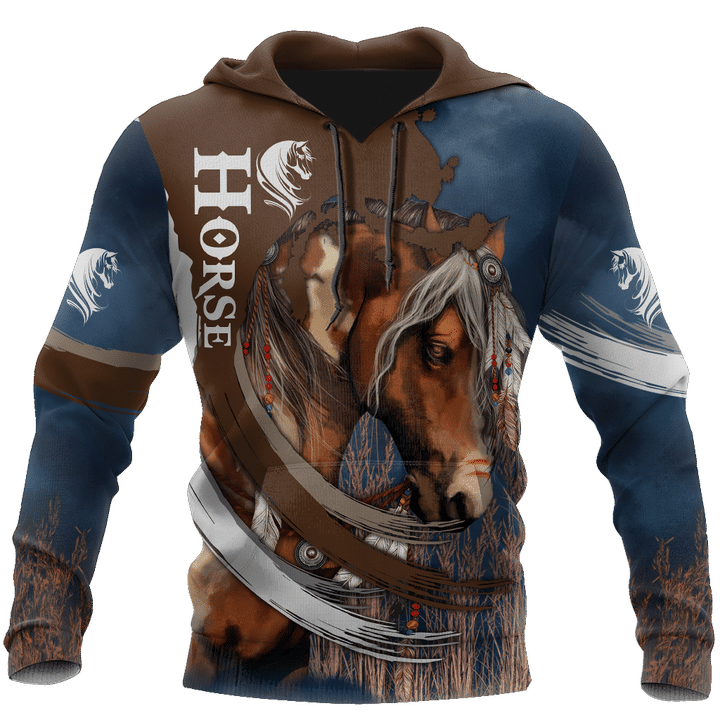 Beautiful Horse 3D All Over Printed Shirts For Men And Women TR2404203 - Amaze Style™-Apparel