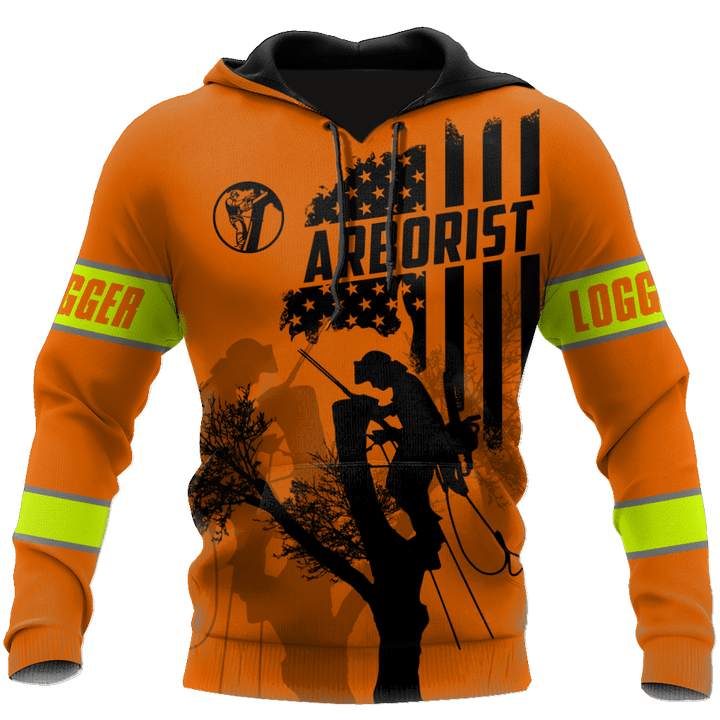 America Logger Man Orange Unisex Shirts TR0910205 - Amaze Style™-Apparel