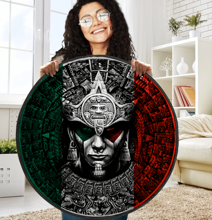 Aztec Circle Rug DQB14042102 - Amaze Style™