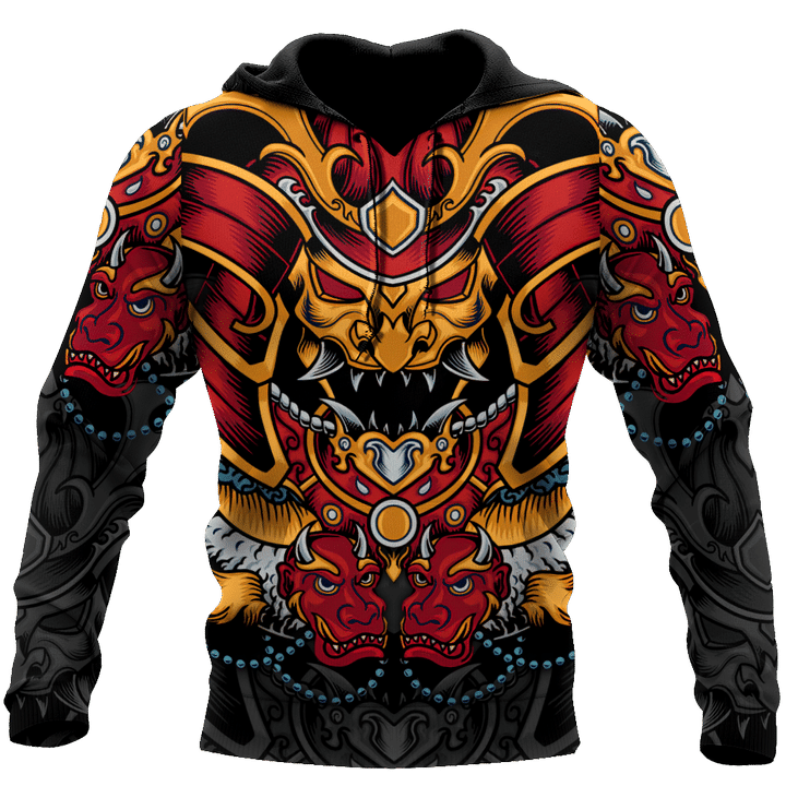 Premium Unisex 3D Printed Oni Samurai Shirts MEI - Amaze Style™