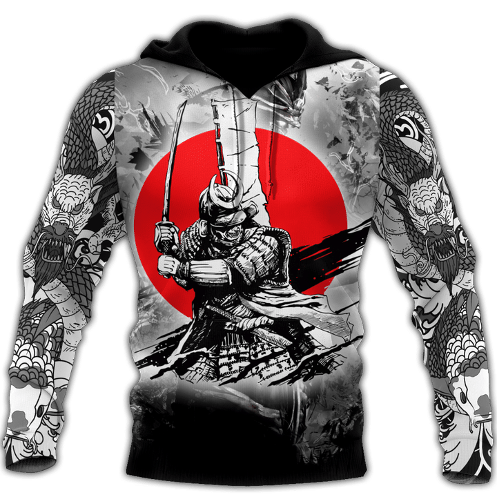 Premium Unisex 3D Printed Samurai Tattoo Shirts MEI - Amaze Style™