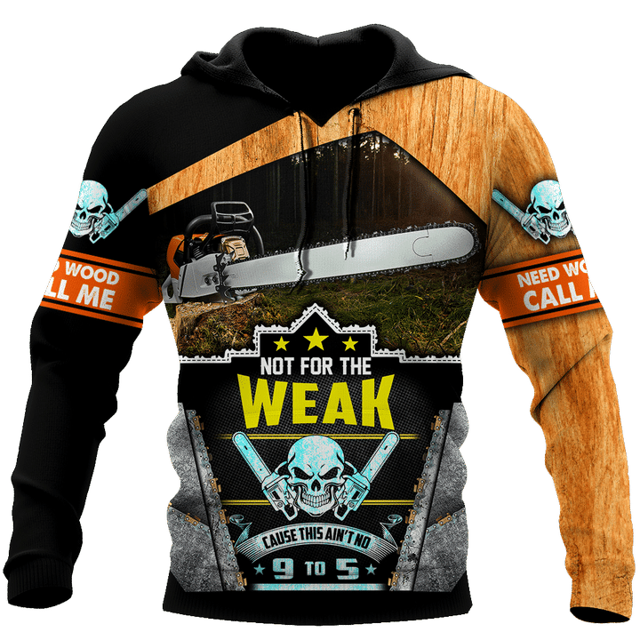All Over Printed Chainsaw Need Wood Call Me Hoodie MEI09142006-MEI - Amaze Style™-Apparel