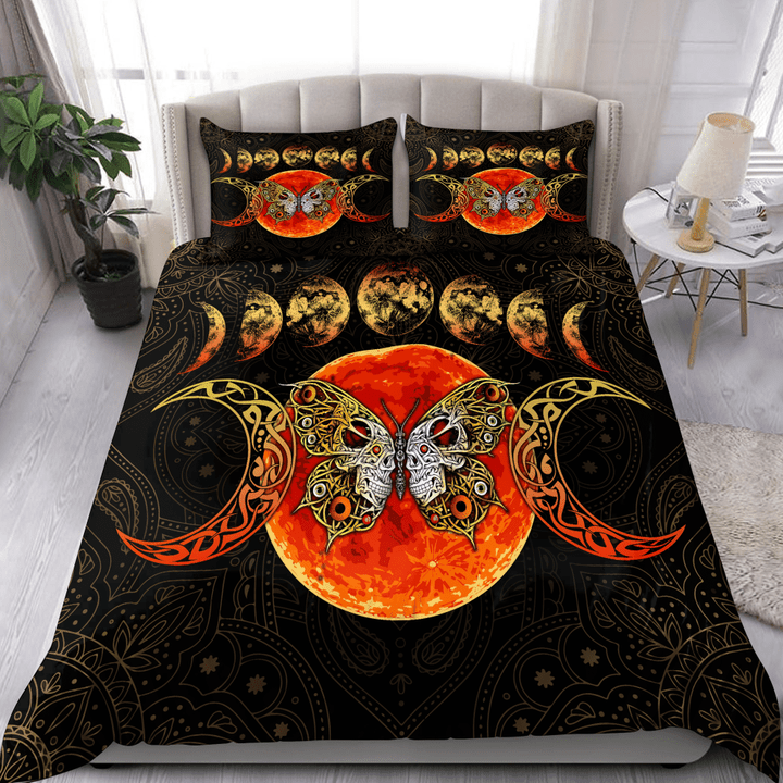 Premium All Over Printed Butterfly Wicca Bedding Set MEI - Amaze Style™-Bedding Set