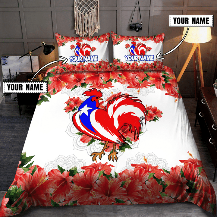 Customize Name Puerto Rico Bedding Set MH06042103 - Amaze Style™