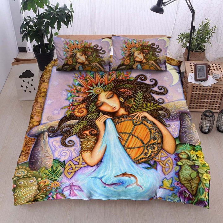 Fancy Hippie Girl Bedding Set TQH200741 - Amaze Style™-BEDDING SETS