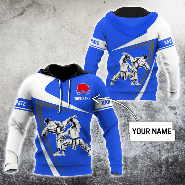 Customize Name Karate Hoodie For Men And Women MH08032104.S4 - Amaze Style™