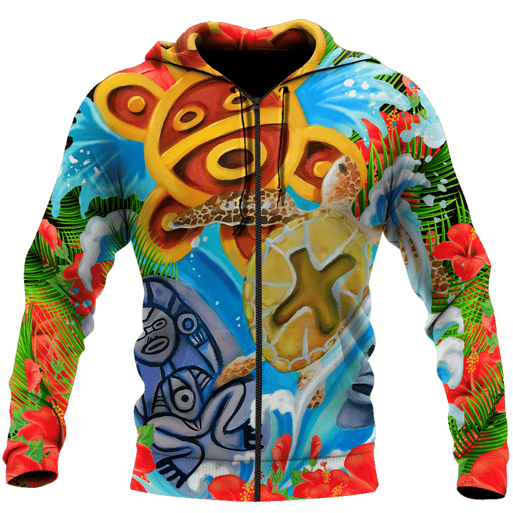 Puerto Rico Summer Sol Taino Shirt QB06232001 - Amaze Style™-Apparel