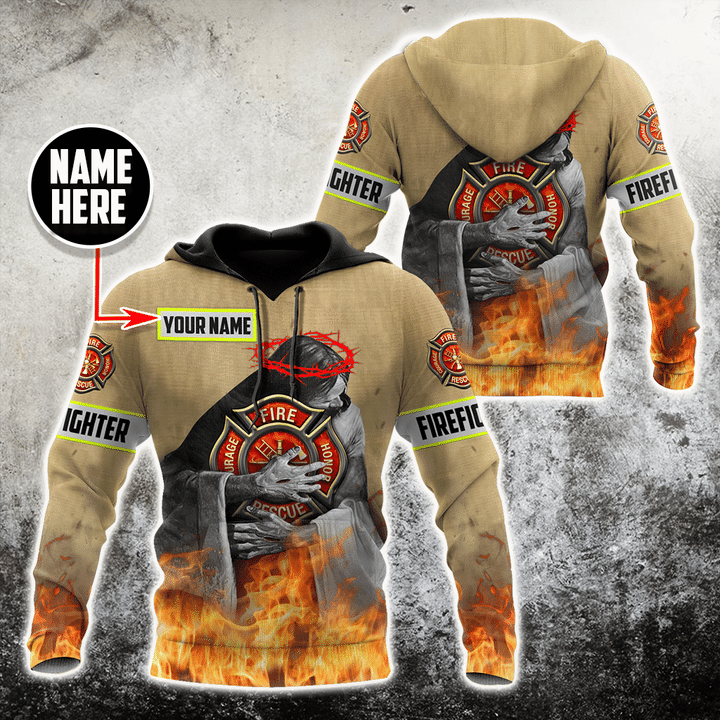Customize Name Firefighter Hoodie Shirts For Men And Women TNA09032103 - Amaze Style™