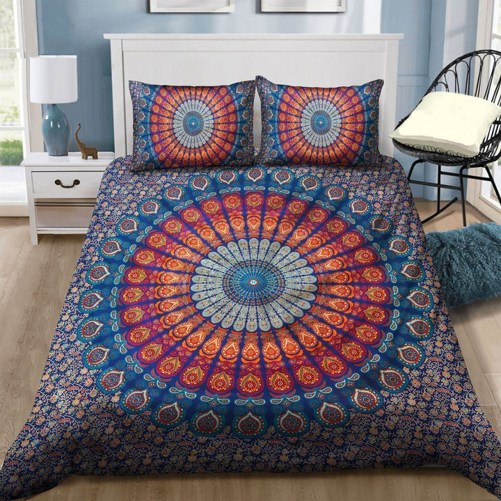 Hippie Pattern Bedding Set TQH200777 - Amaze Style™-BEDDING SETS