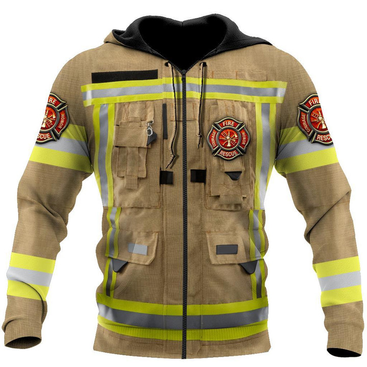 Strong Firefighter Art Hoodie For Men And Women DQB08272001-TQH - Amaze Style™-Apparel