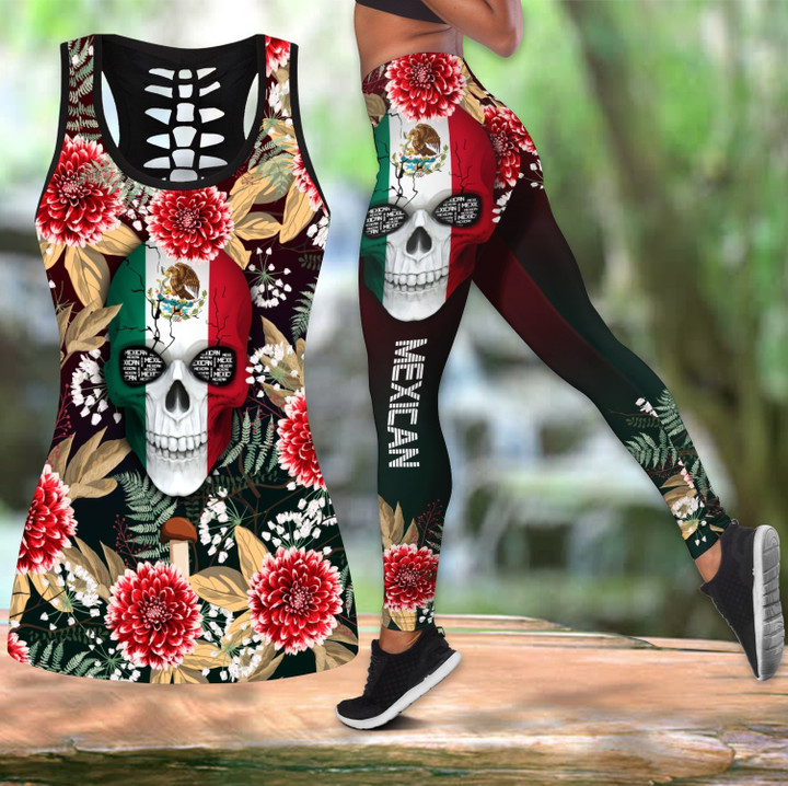 Mexico Lover Cool With Skulls Combo Outfit QB06182003-TQH - Amaze Style™-Apparel