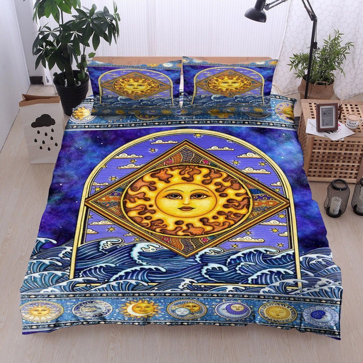 Loving Hippie Sun Bedding Set TQH200745 - Amaze Style™-BEDDING SETS