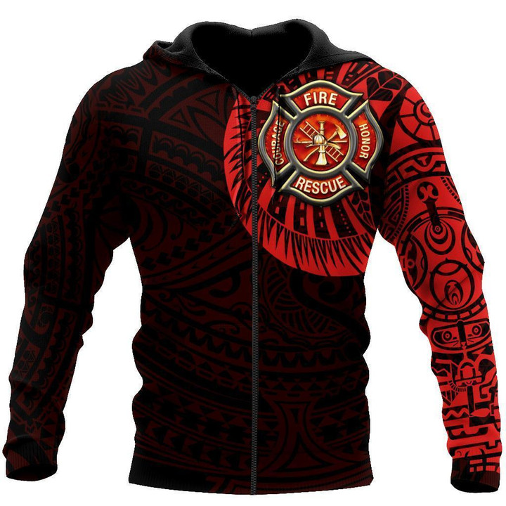 Firefighter Tattoo Hoodie For Men And Women DQB08262003-TQH - Amaze Style™-Apparel