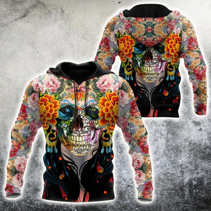 Skull Satanic Hoodie For Men And Women TNA22012108 - Amaze Style™-Apparel