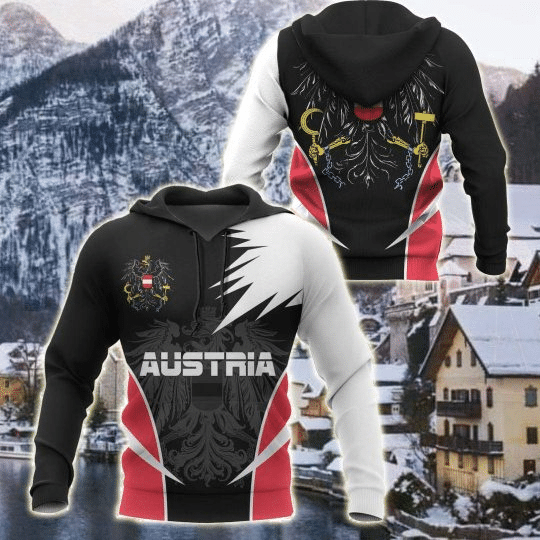 AUSTRIA active special all over printed hoodies for man and women PL11032002 - Amaze Style™-Apparel