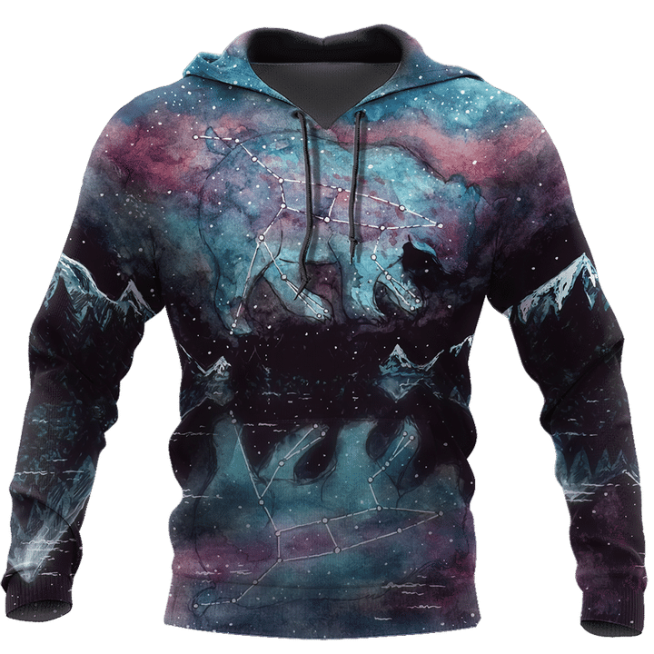 Love Bear Galaxy 3D all over printed shirts for men and women AZ091201 PL - Amaze Style™-Apparel